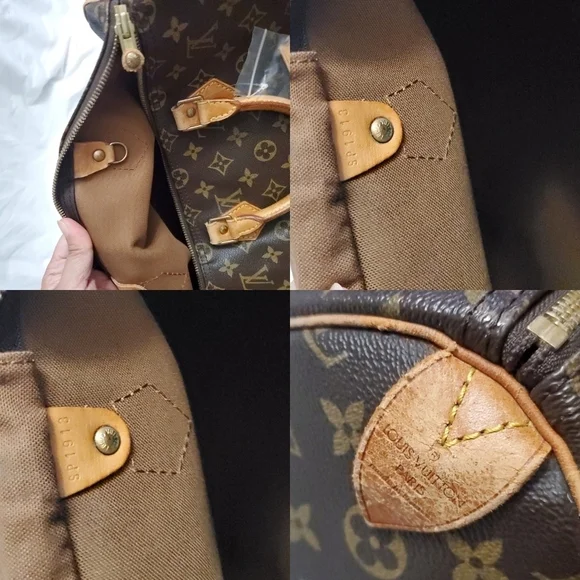 Authentic Classic Louis Vuitton Monogram Canvas Top Handle Bag - Picture 12 of 12
